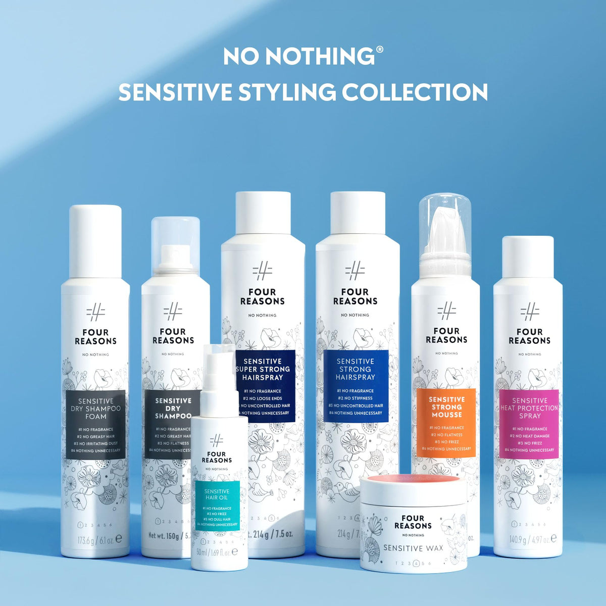 No Nothing finished outdoor hairstyle showing humidity resistance benefit