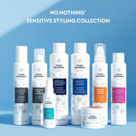 No Nothing finished outdoor hairstyle showing humidity resistance benefit