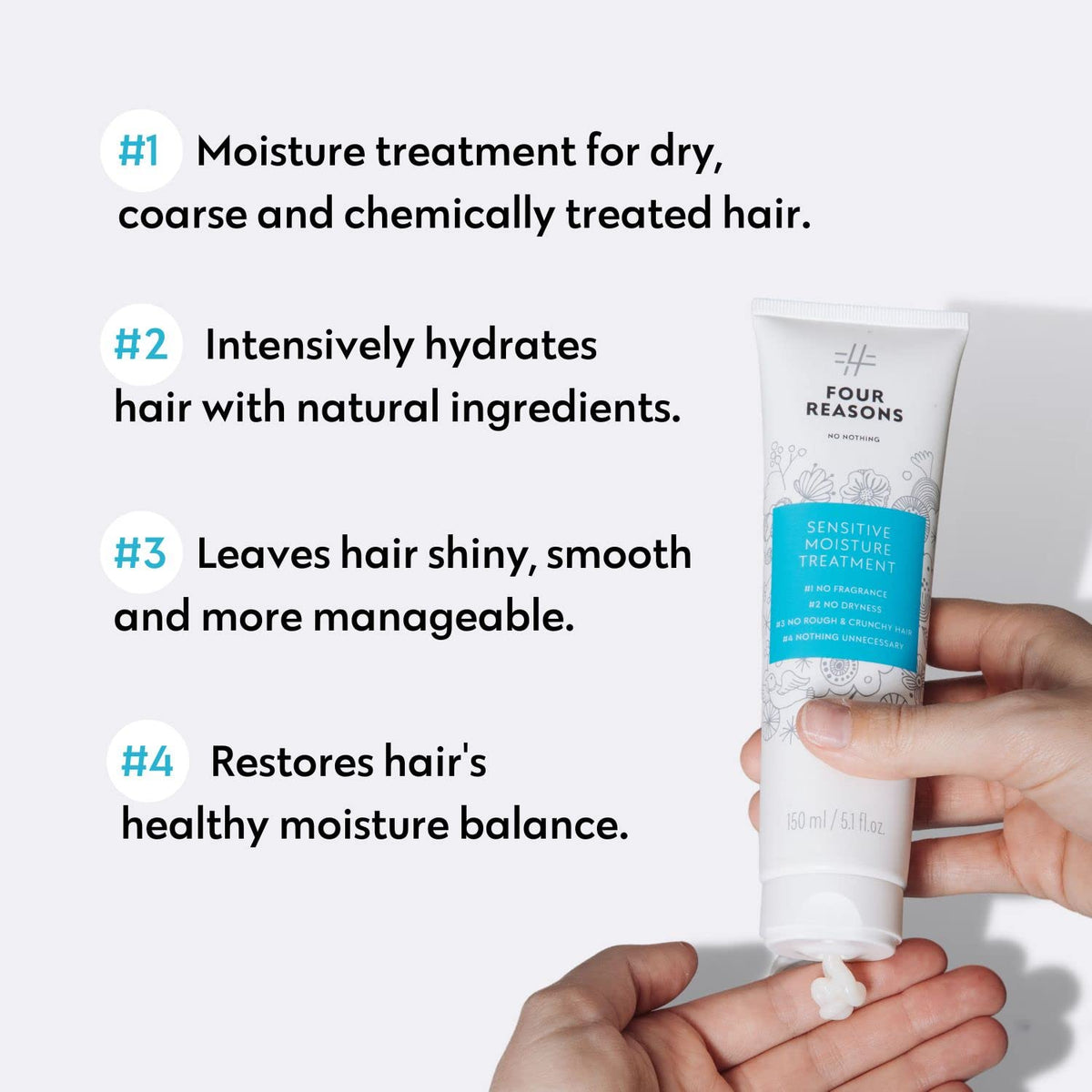 No nothing cream texture close-up illustrating rich moisturizing slip