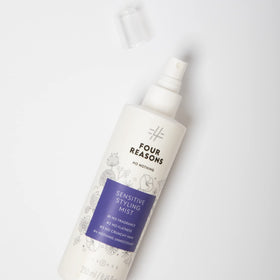 No nothing styling mist on bathroom counter in minimalist lifestyle setting