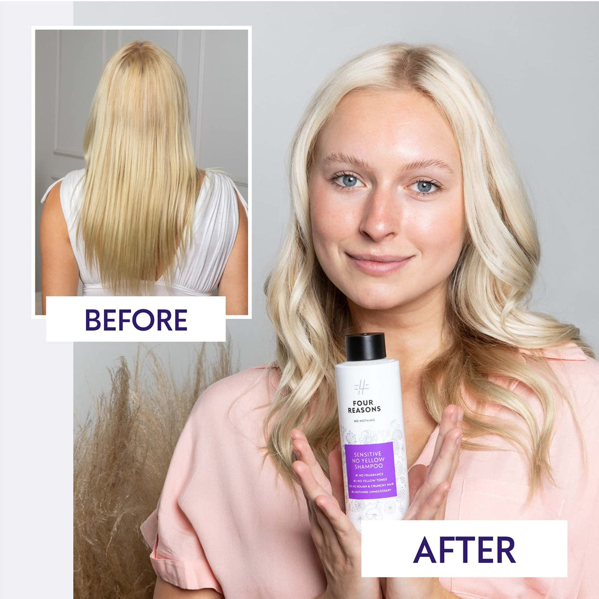 No nothing shampoo lather close-up highlighting gentle texture benefit