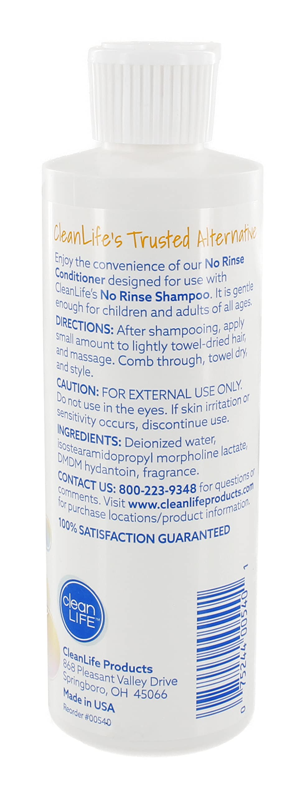No-Rinse applied in bed care scenario, helping caregivers clean hair easily