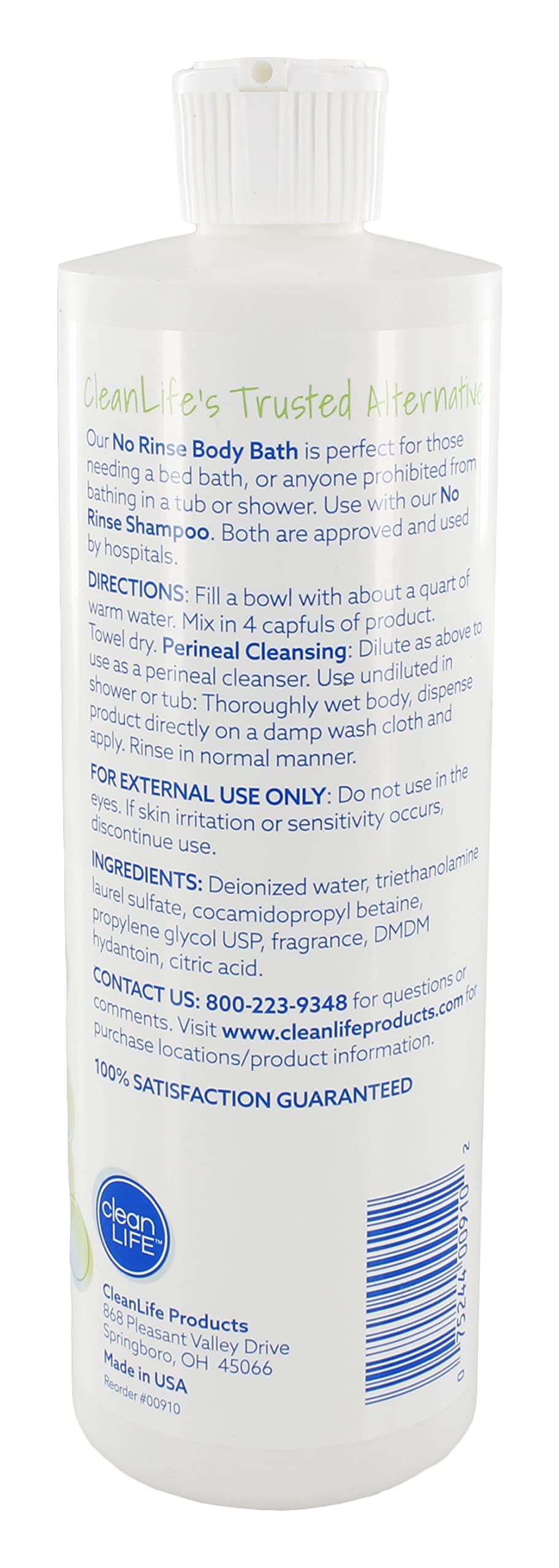 No-Rinse bottle in a camping kit neutralizing odors while traveling