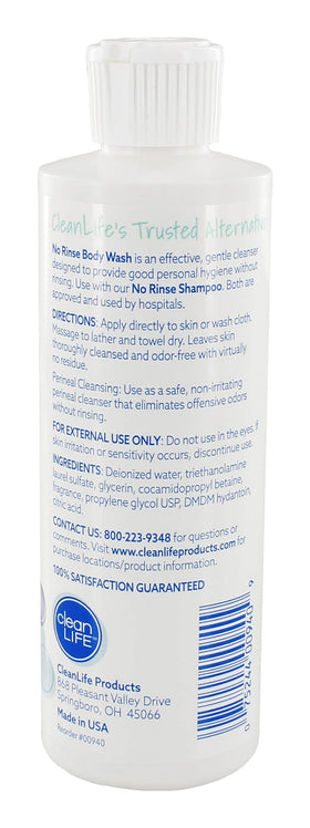 No-Rinse pump close-up demonstrating easy, controlled dispensing