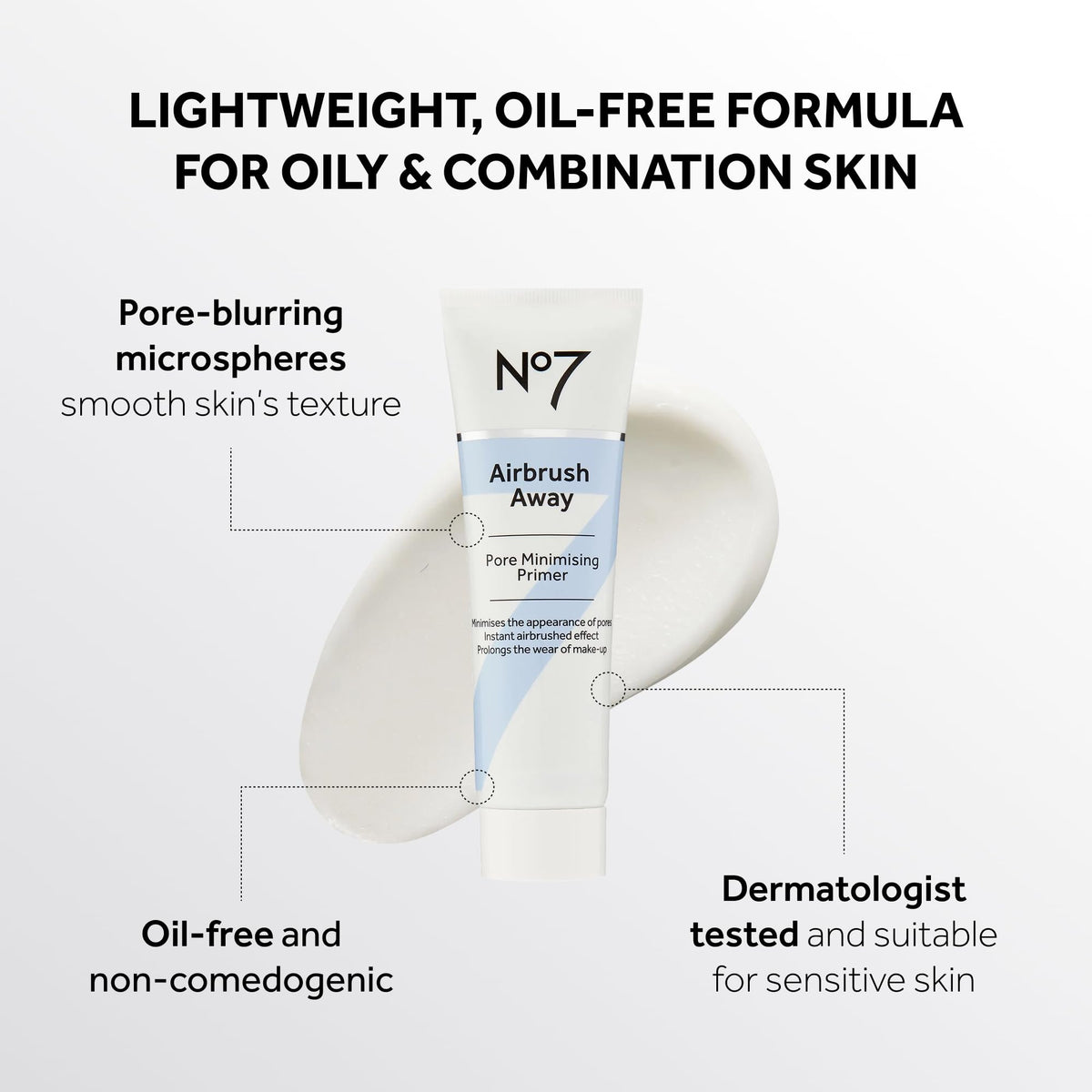 No7 primer being dispensed to demonstrate controlled pump and hygienic application benefit