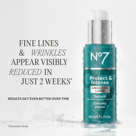No7 dispensing serum on hand to show lightweight absorption