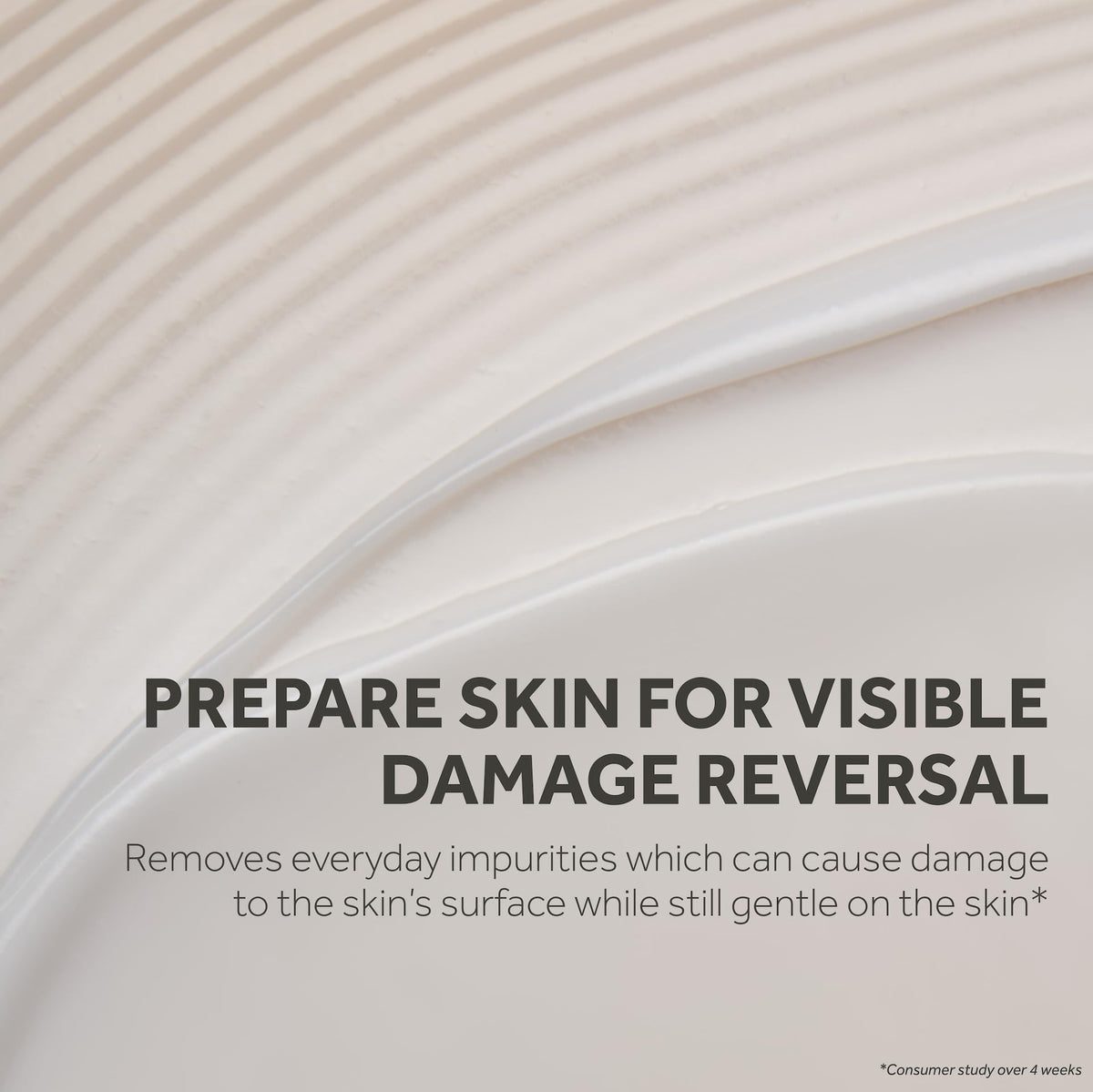 Applying No7 cleanser on dry skin to dissolve makeup and prepare skin for treatments