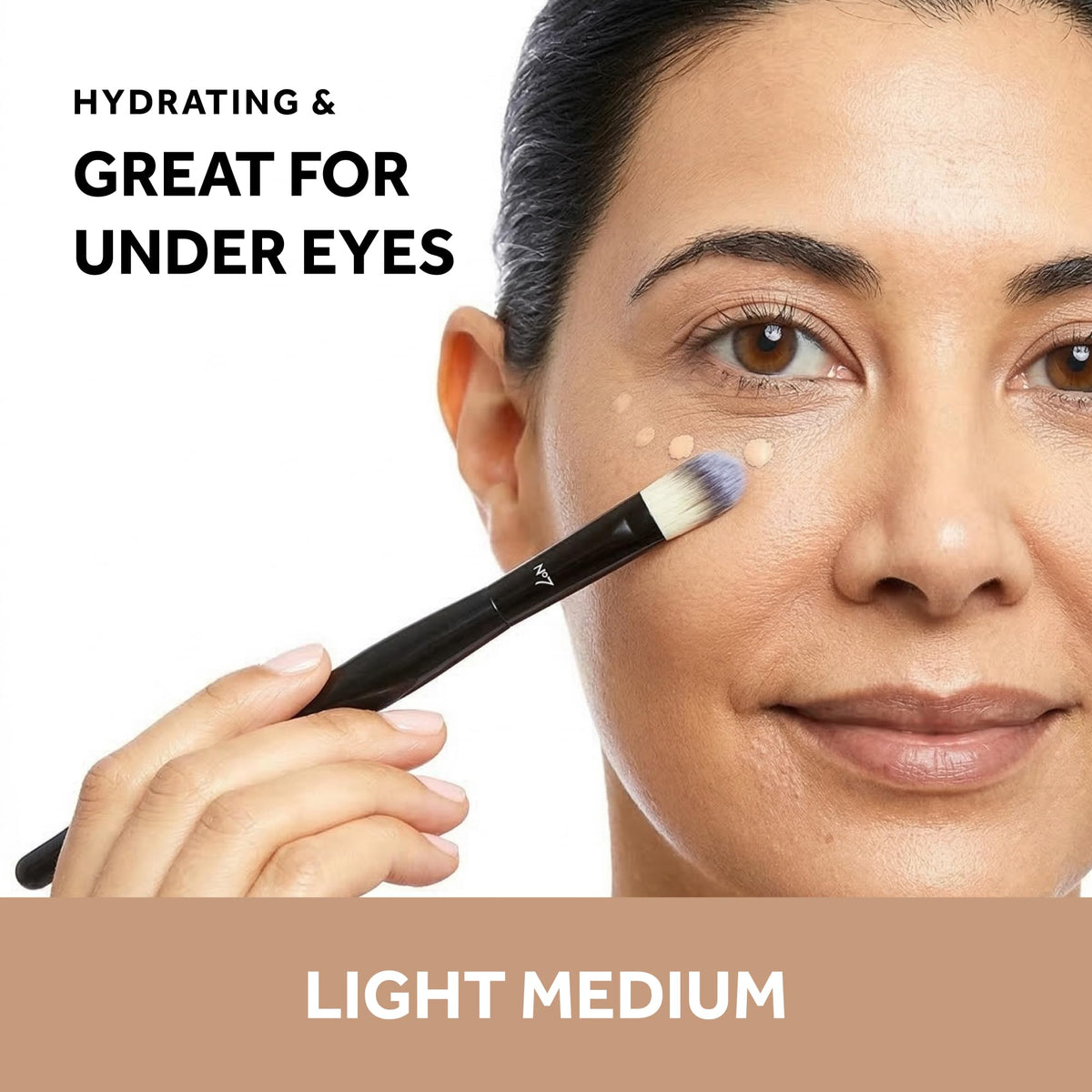 No7 applicator close-up showing precise wand for targeted blemish coverage