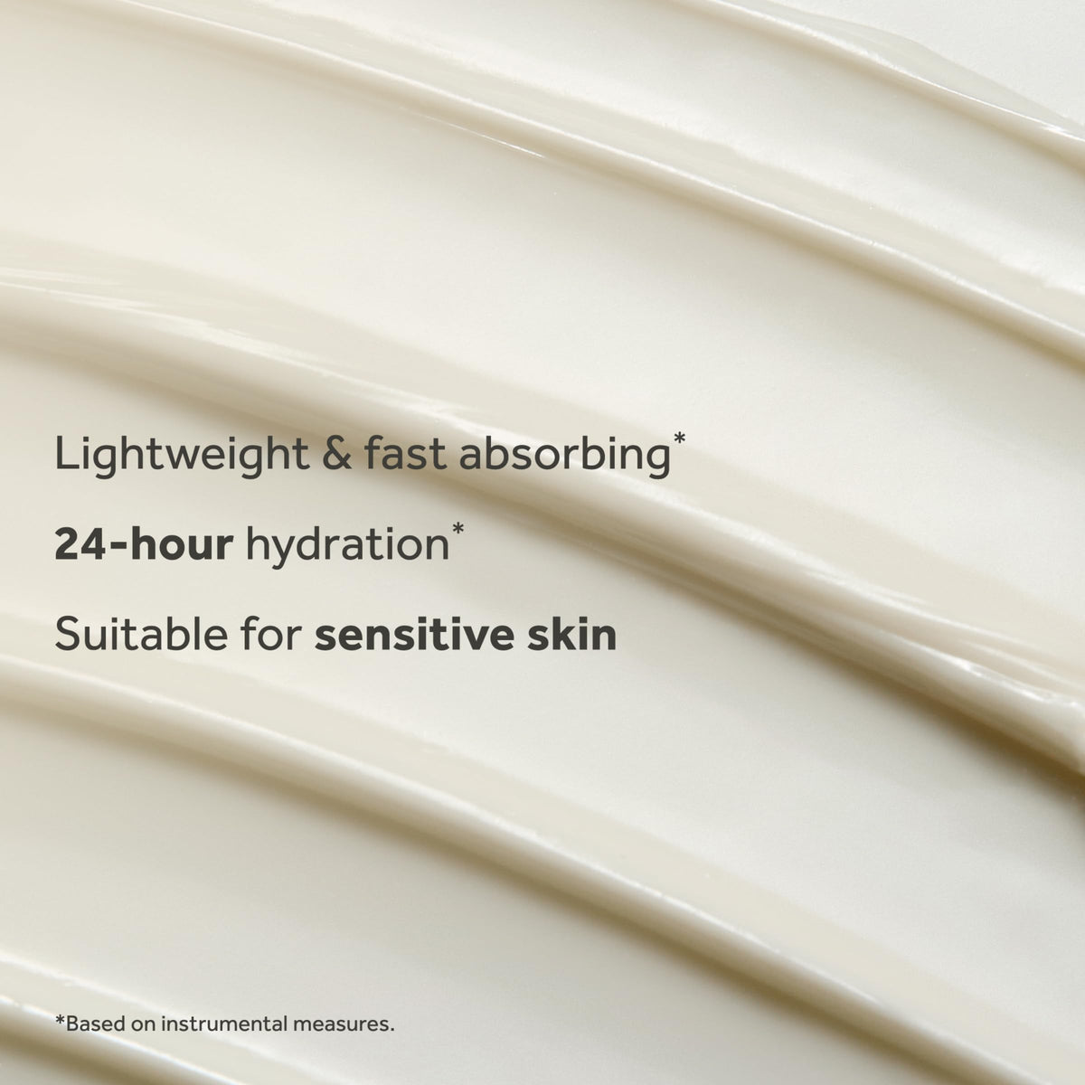 No7 night cream applied on hand showing smooth spreadability benefit