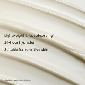 No7 night cream applied on hand showing smooth spreadability benefit