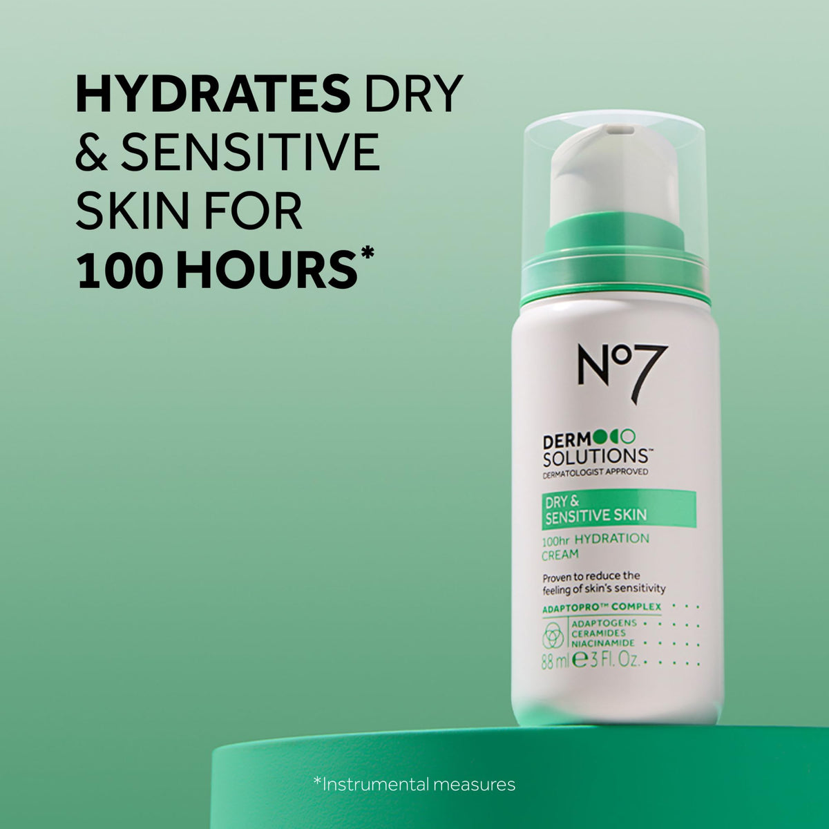 No7 cream texture closeup showing smooth consistency and easy absorption benefit