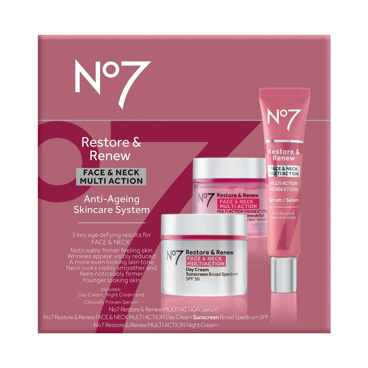No7 day cream SPF 30 texture close-up demonstrating lightweight, non-greasy finish