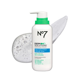 No7 front packaging showing bottle and product benefit