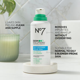 No7 in bathroom routine showing daily cleansing benefit