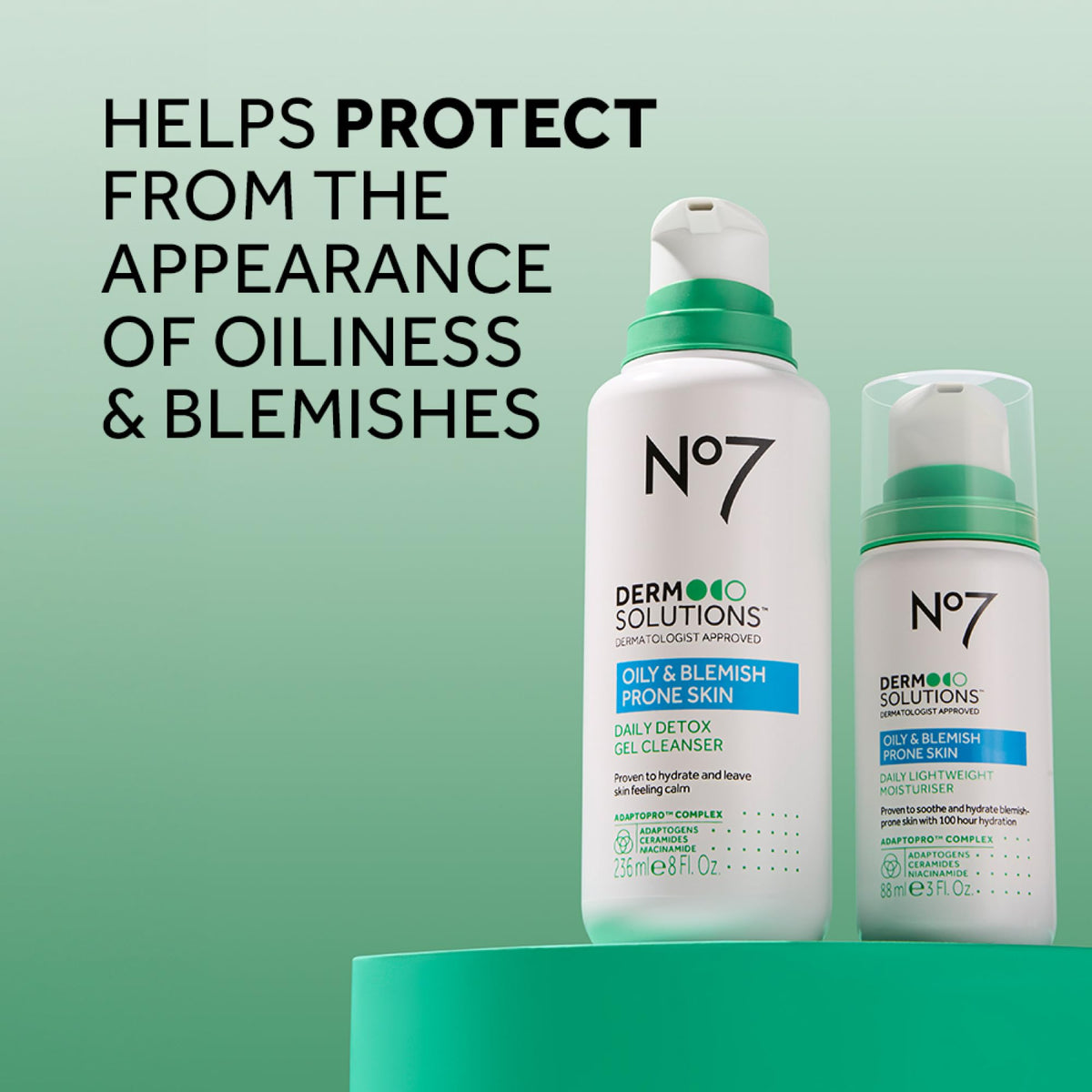 No7 next to common items showing 8 fl oz size