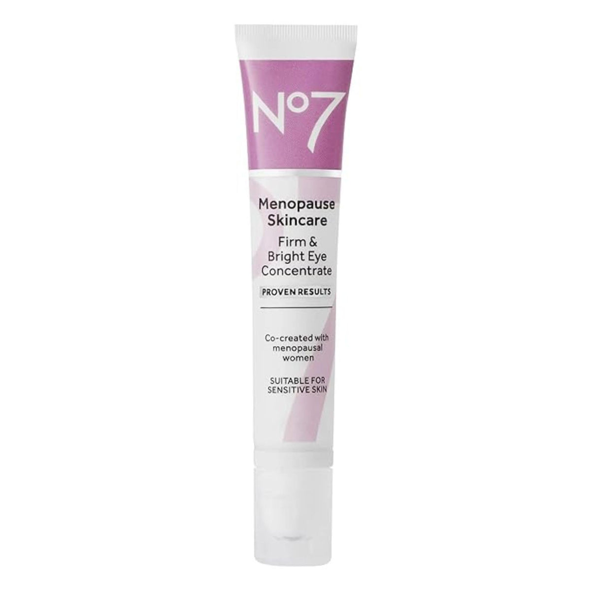 No7 front bottle showing product and brightening benefit