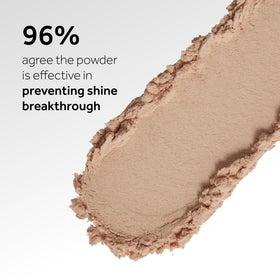 No7 powder applied with brush demonstrating easy, even application