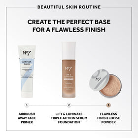 No7 product label and ingredients list showing skin-loving formula