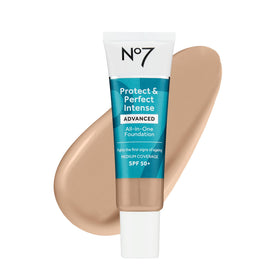 No7 foundation front bottle in Cool Ivory showing sleek packaging and SPF benefit