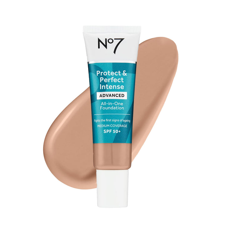 No7 front packaging in Cool Beige showing product and SPF protection