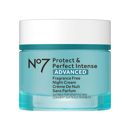 No7 jar front view showing label and fragrance-free benefit
