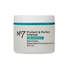 No7 front packaging jar showing clean design and SPF 30 benefit