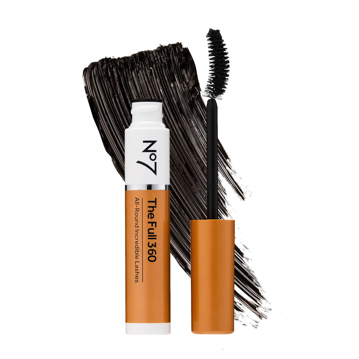 No7 front packaging showing product and shade for clear identification and appeal