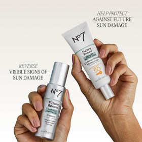 No7 lifestyle outdoor use showing everyday sun protection during activities