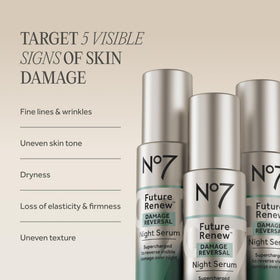 No7 dropper dispensing serum highlighting easy controlled application benefit