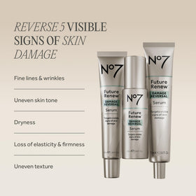 No7 dropper detail dispensing serum, demonstrating precise application benefit