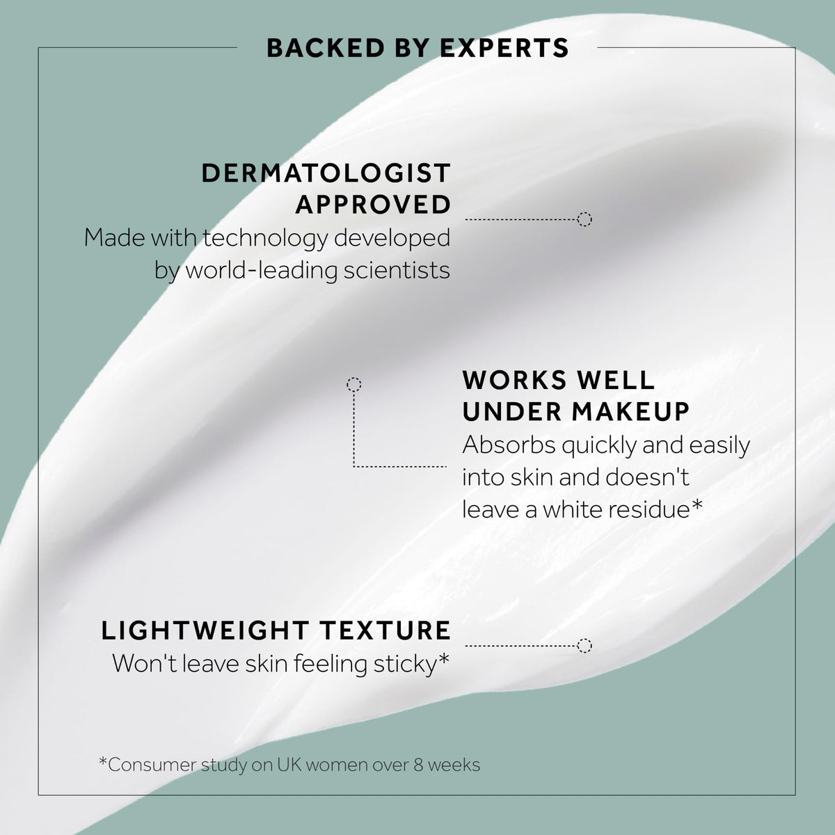 No7 SPF day cream applied to face for protection and smooth base benefit