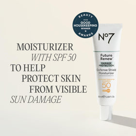 No7 texture close-up highlighting fast-absorbing lotion for smooth feel