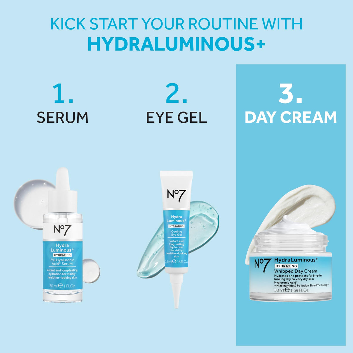 No7 product applied in morning routine on face showing makeup-primer convenience benefit