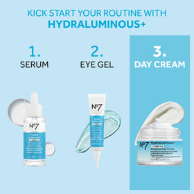 No7 product applied in morning routine on face showing makeup-primer convenience benefit