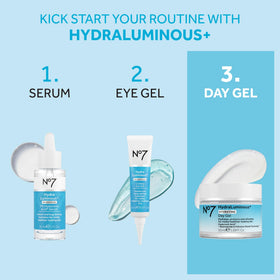No7 ingredients label highlighting hyaluronic acid and niacinamide for ingredient transparency