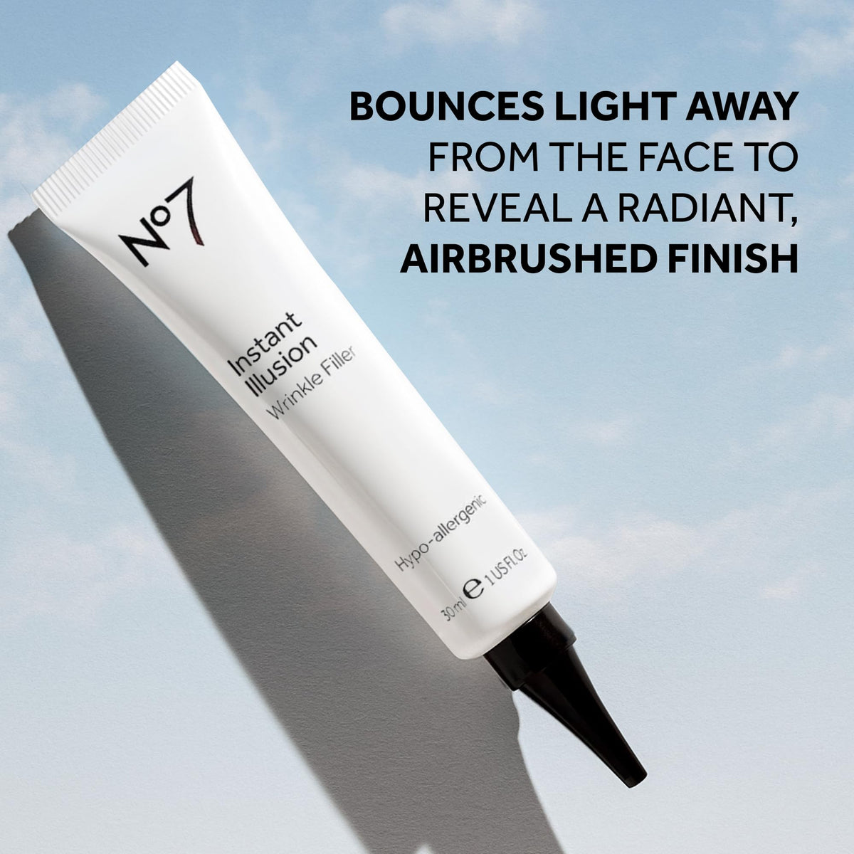No7 before and after sample skin showing reduced visible lines and radiance
