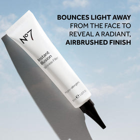 No7 before and after sample skin showing reduced visible lines and radiance