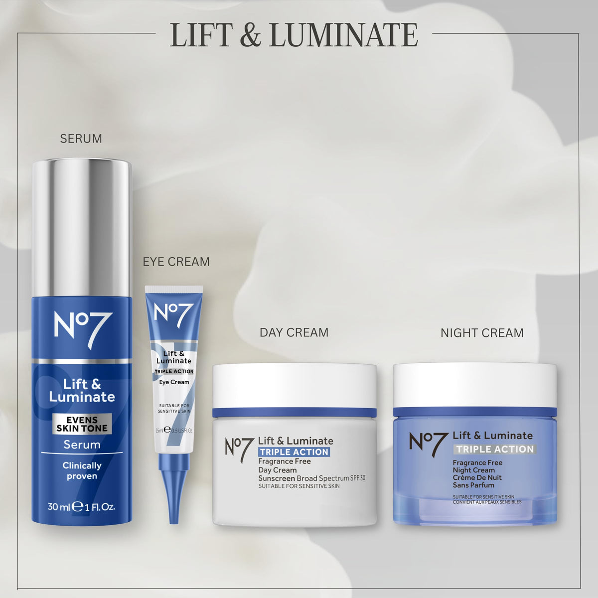 No.7 in morning routine setting showing protection and glow