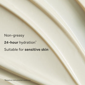 No7 cream spread on hand showing quick absorption and plumping benefit