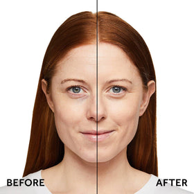 No7 texture close-up of dewy serum foundation, highlights smooth blendability benefit