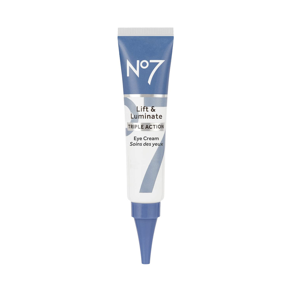 No7 front jar view showing product and brand for brightening benefits