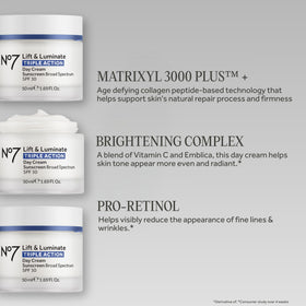 No7 dispenser dispensing cream demonstrating easy daily application