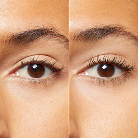 No7 straight brush close-up, precise bristles for even lash coating