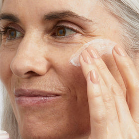 No7 open jar texture of nourishing night cream illustrating rich, creamy hydration