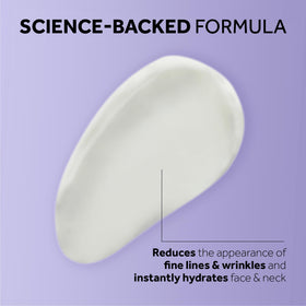 Lifestyle bathroom shelf with No7 cream, showing nightly routine placement