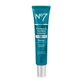 No7 front packaging showing sleek bottle and clear benefit