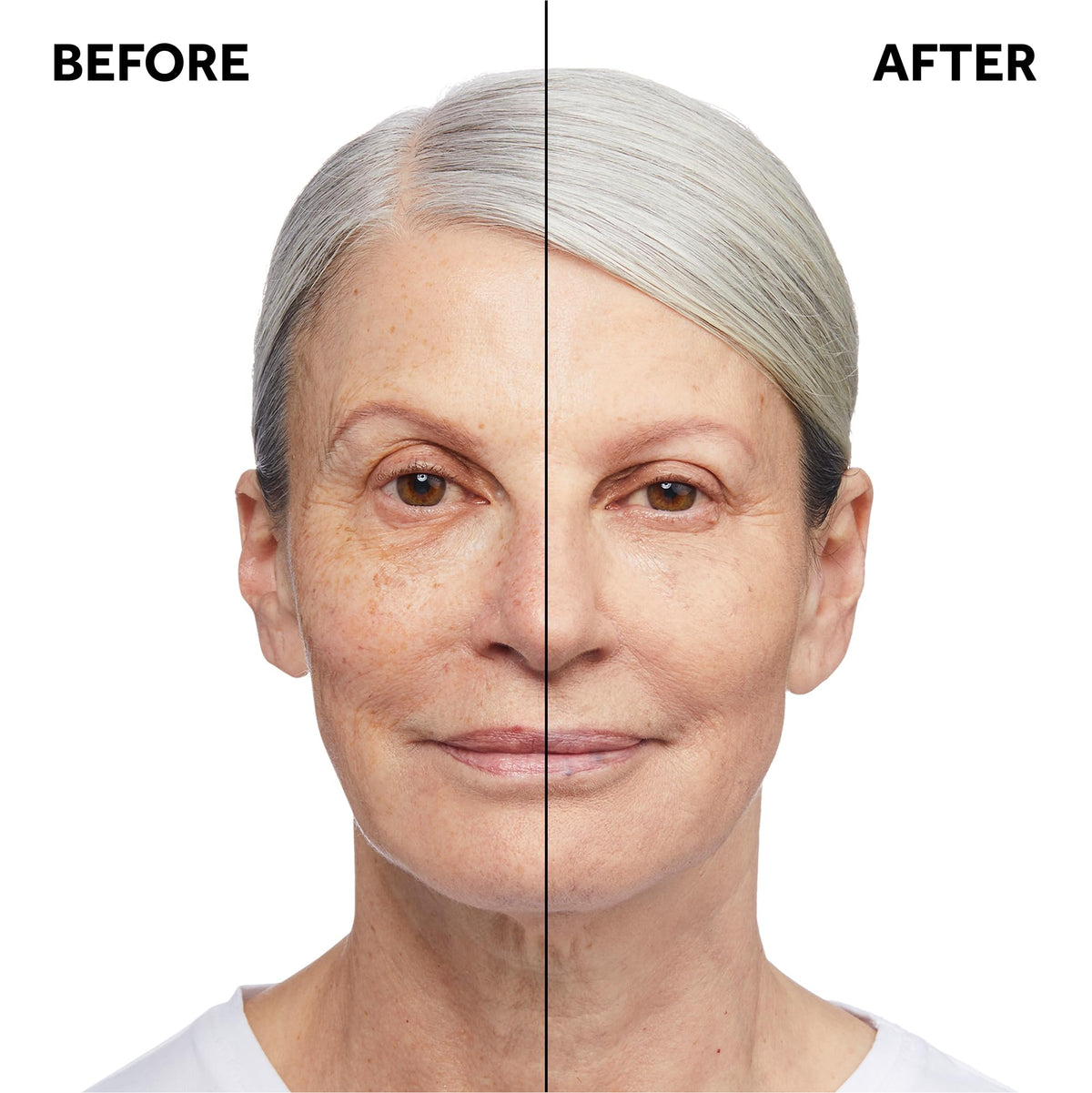 No7 dispensing pump on hand demonstrating easy application and buildable coverage