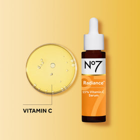 No7 label close-up listing key actives, brand transparency and ingredient clarity