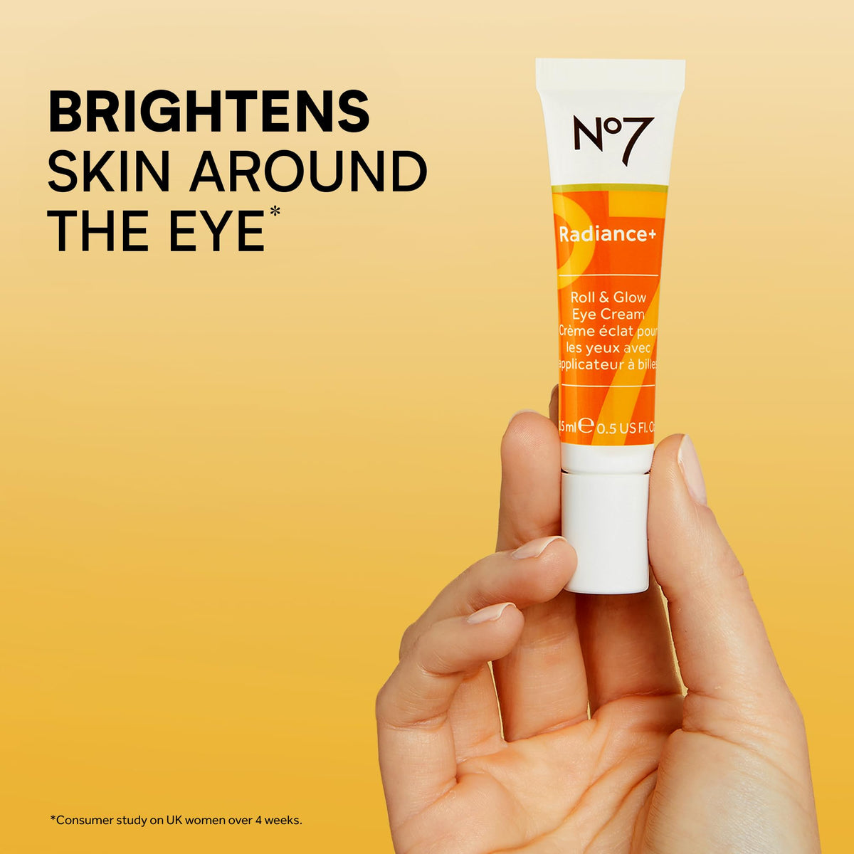 No7 lightly tinted cream swipe showing color-correcting pigments and blendability