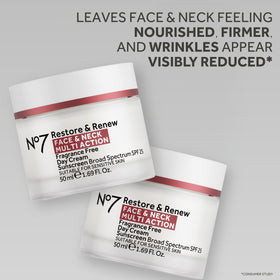 No7 close-up of cream texture, highlights lightweight moisturizing feel